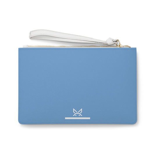 PBH Pale Blue Clutch Bag - "Love is in the Hare"