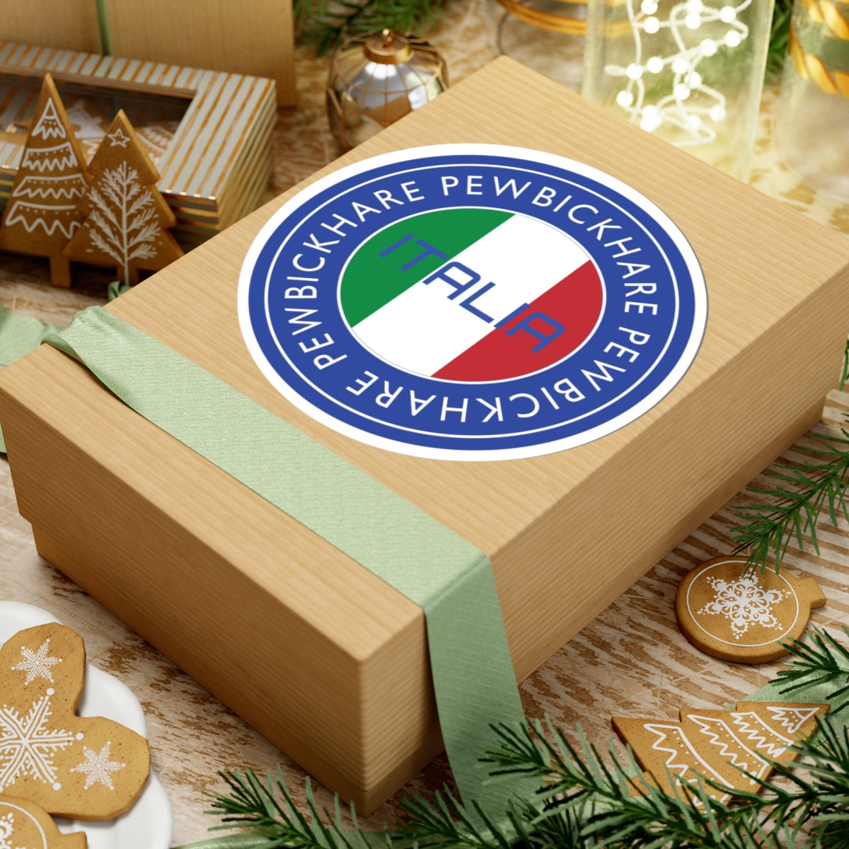 PBH: 'PEWBICKHARE ITALIA' Sticker