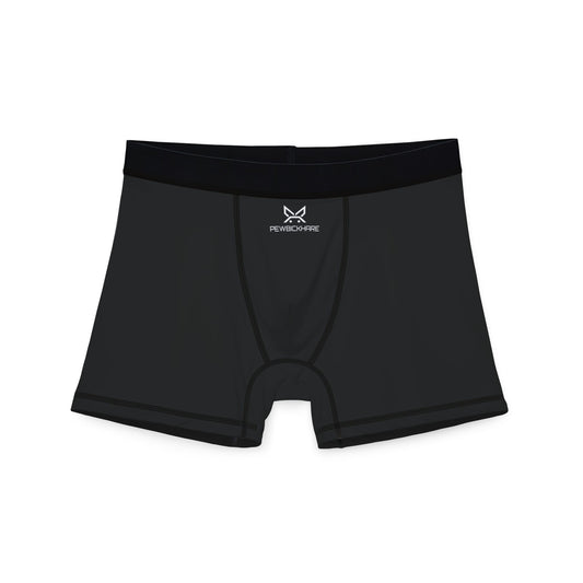 PBH "PEWBICKHARE UNDERWEAR - BLACK|WHITE LOGO" Men's Boxer Briefs