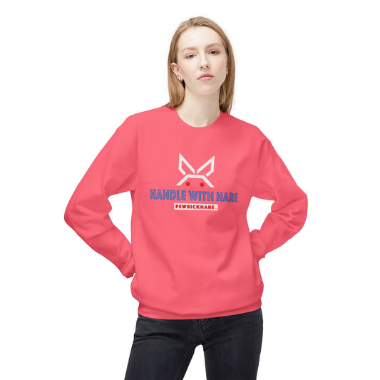 PBH: 'HANDLE WITH HARE' Crewneck Sweatshirt