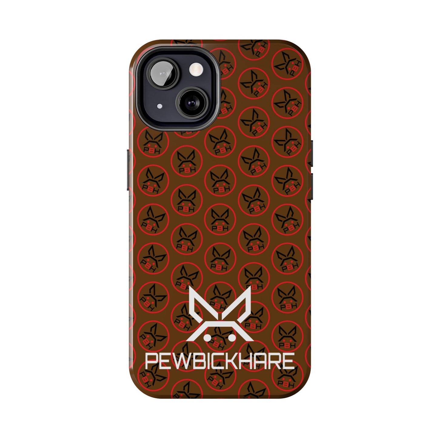 PBH Designer Phone Case - Dark Brown