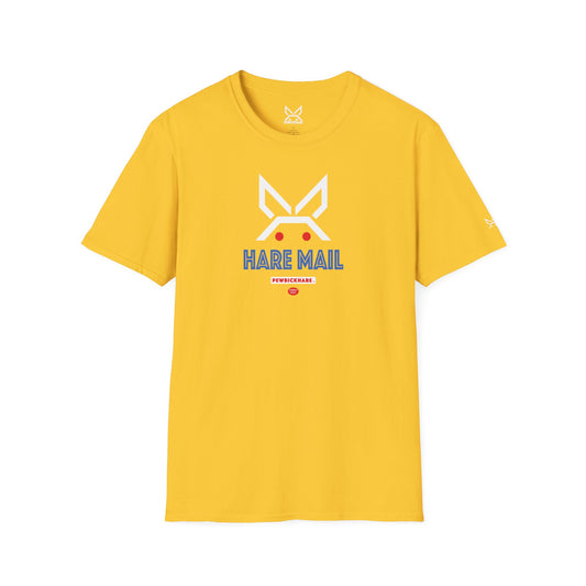 PBH "HARE MAIL" (white edition) - Unisex Cotton T-shirt