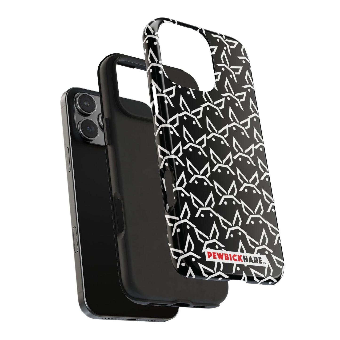 PBH Designer Phone Case - Black