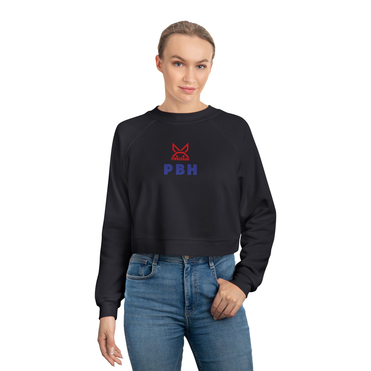 PBH: Minimalist Cropped Fleece Pullover for Women | Cozy Activewear Top