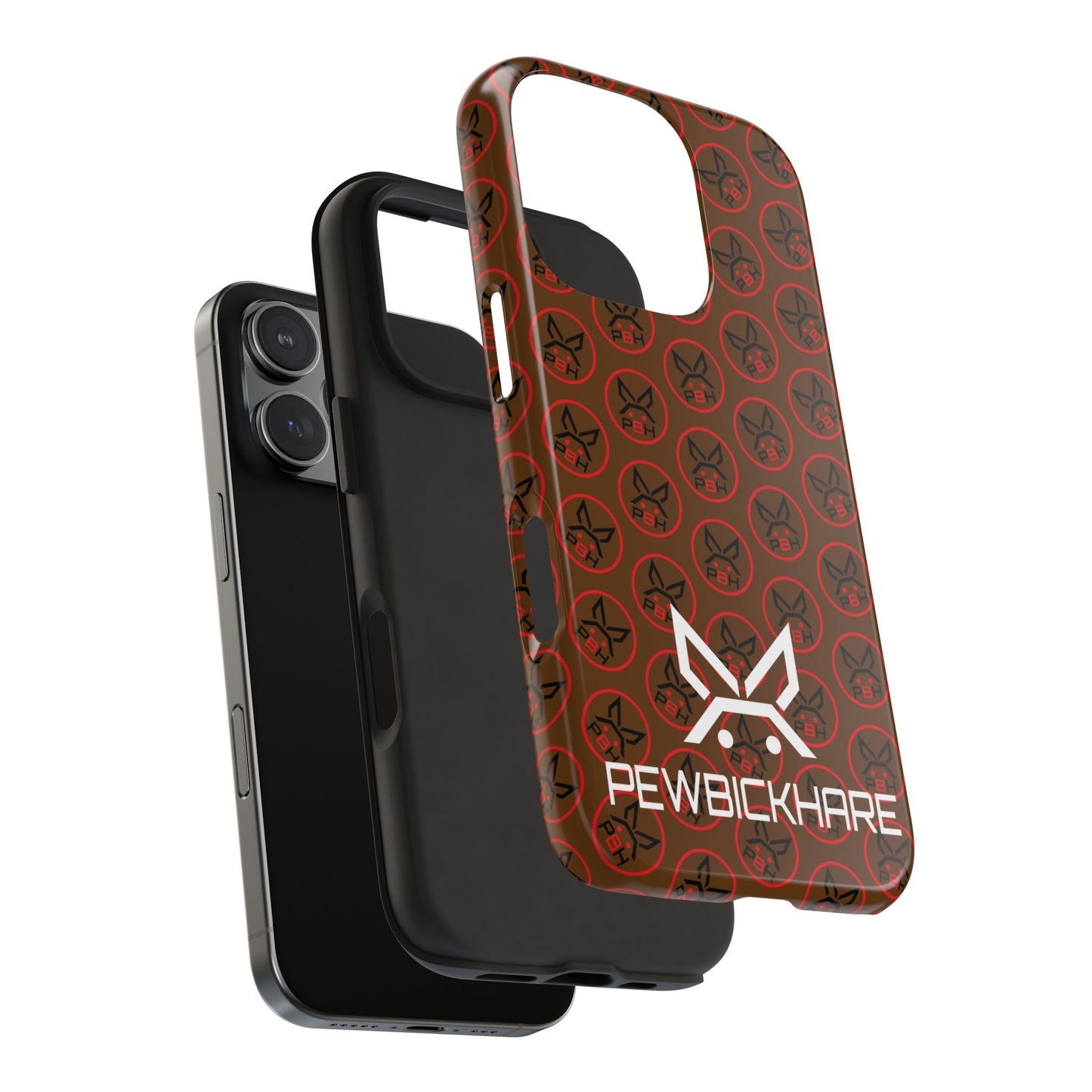 PBH Designer Phone Case - Dark Brown