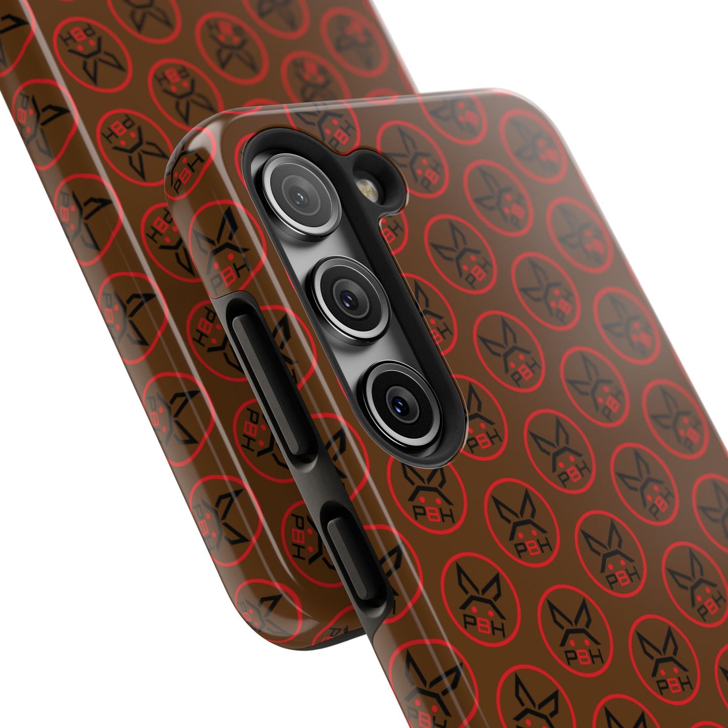 PBH Designer Phone Case - Dark Brown