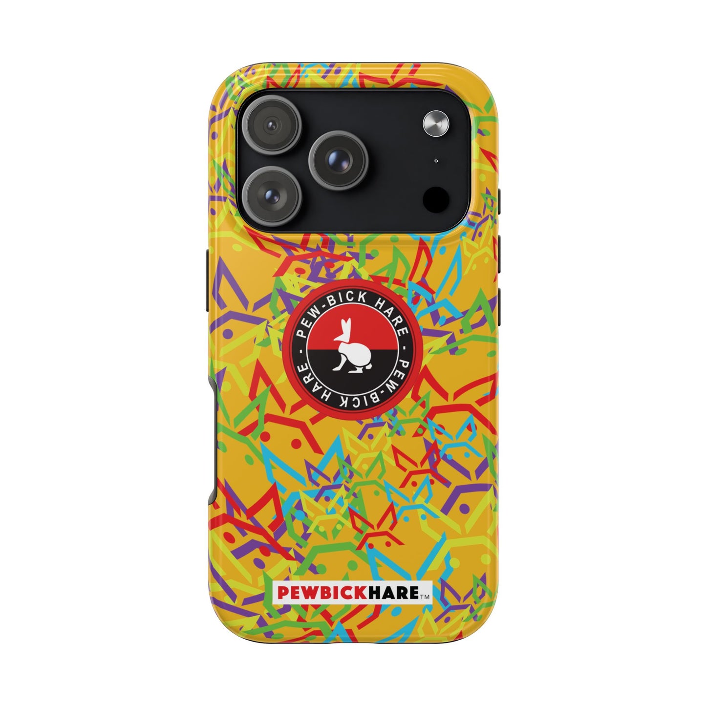 PBH Designer Phone Case - Yellow (Wish Mash) with OG Logo