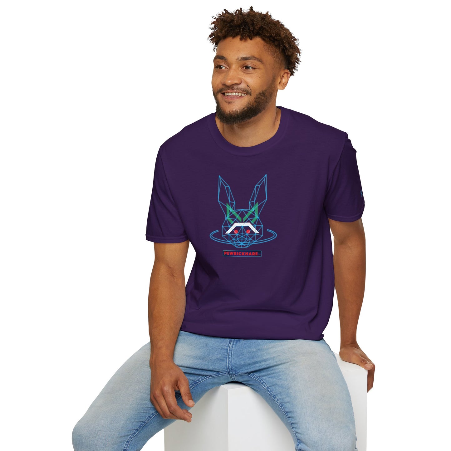 PBH "CUBIC HARE REBOOT-3" - Unisex Cotton T-shirt