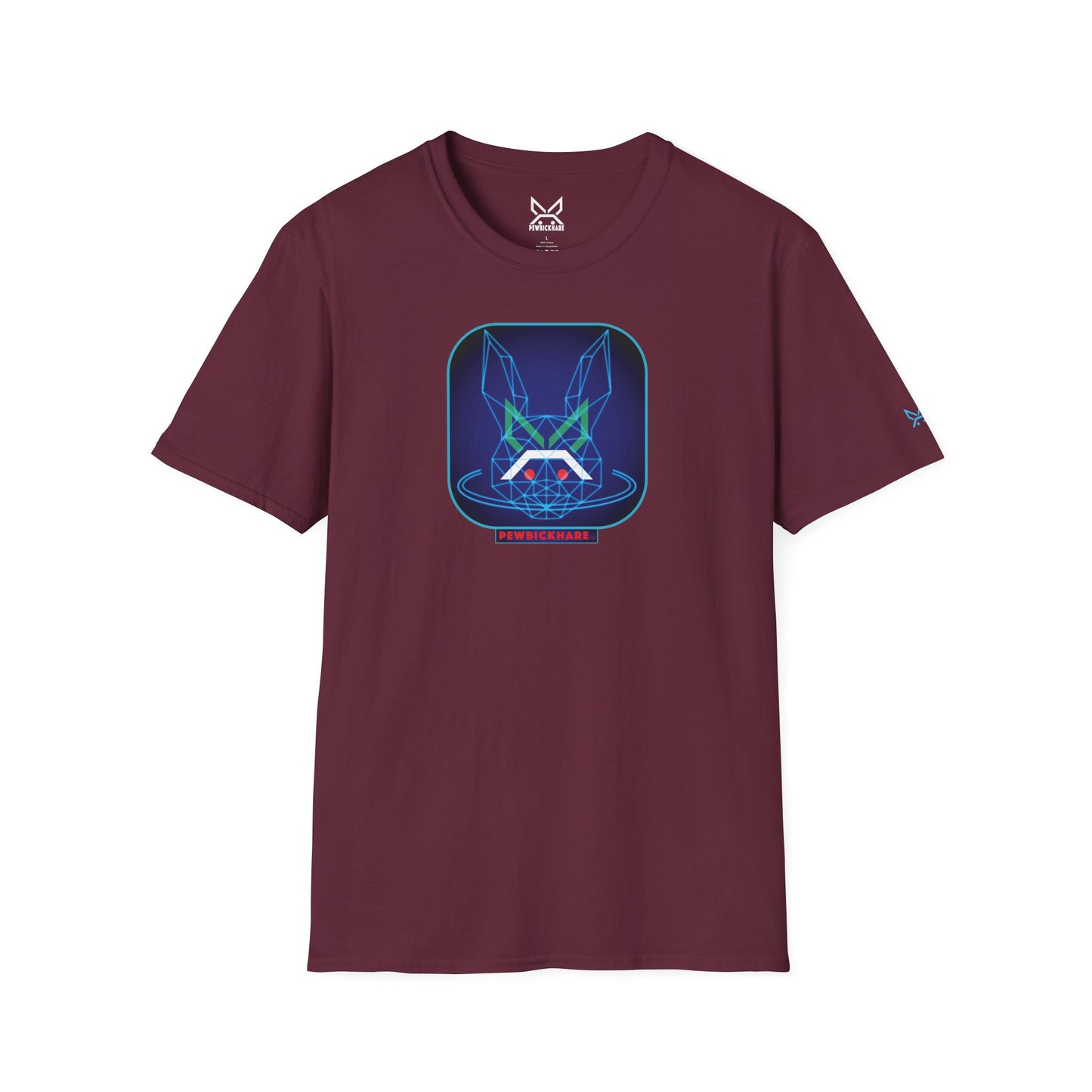 PBH "CUBIC HARE REBOOT- 2" - Unisex Cotton T-shirt