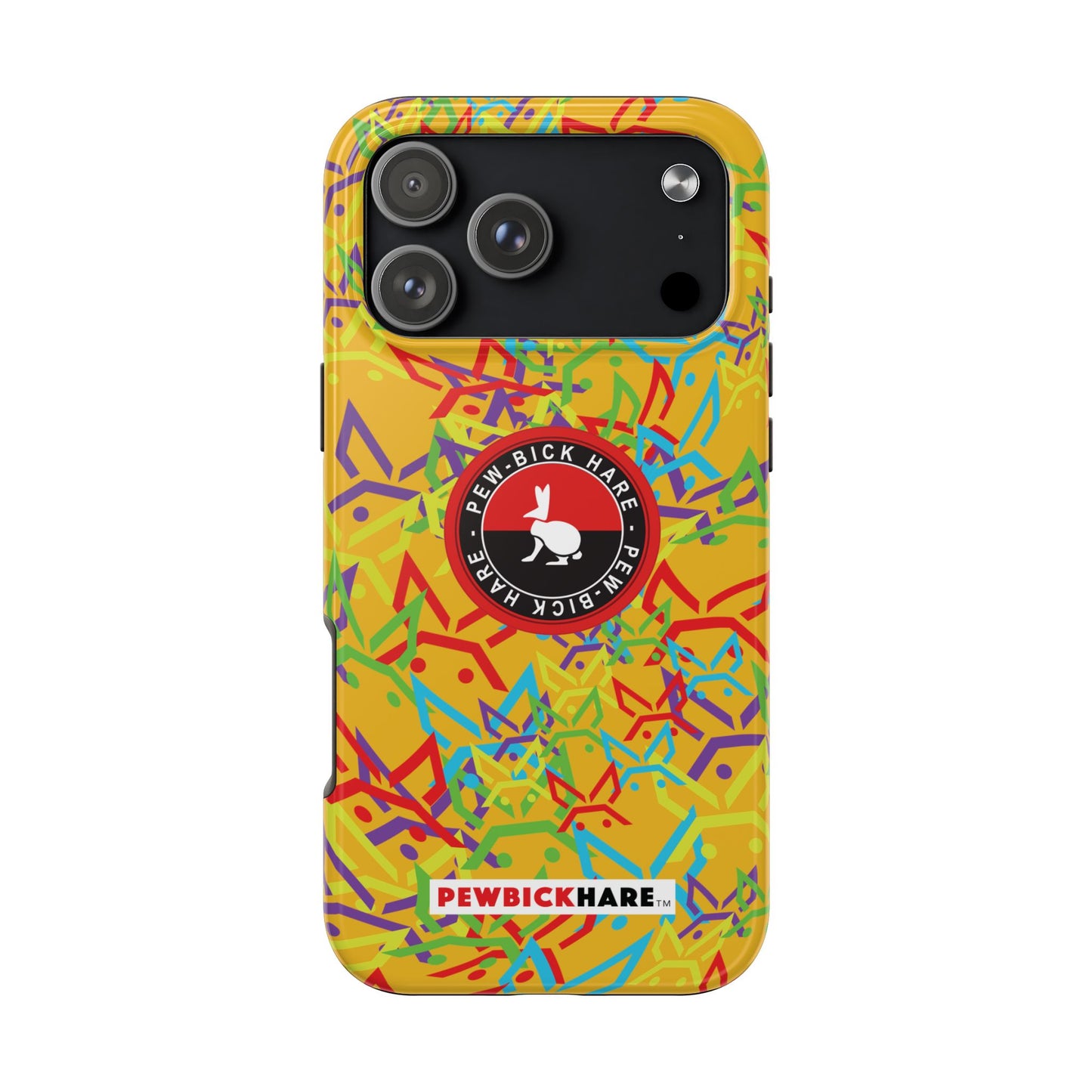PBH Designer Phone Case - Yellow (Wish Mash) with OG Logo
