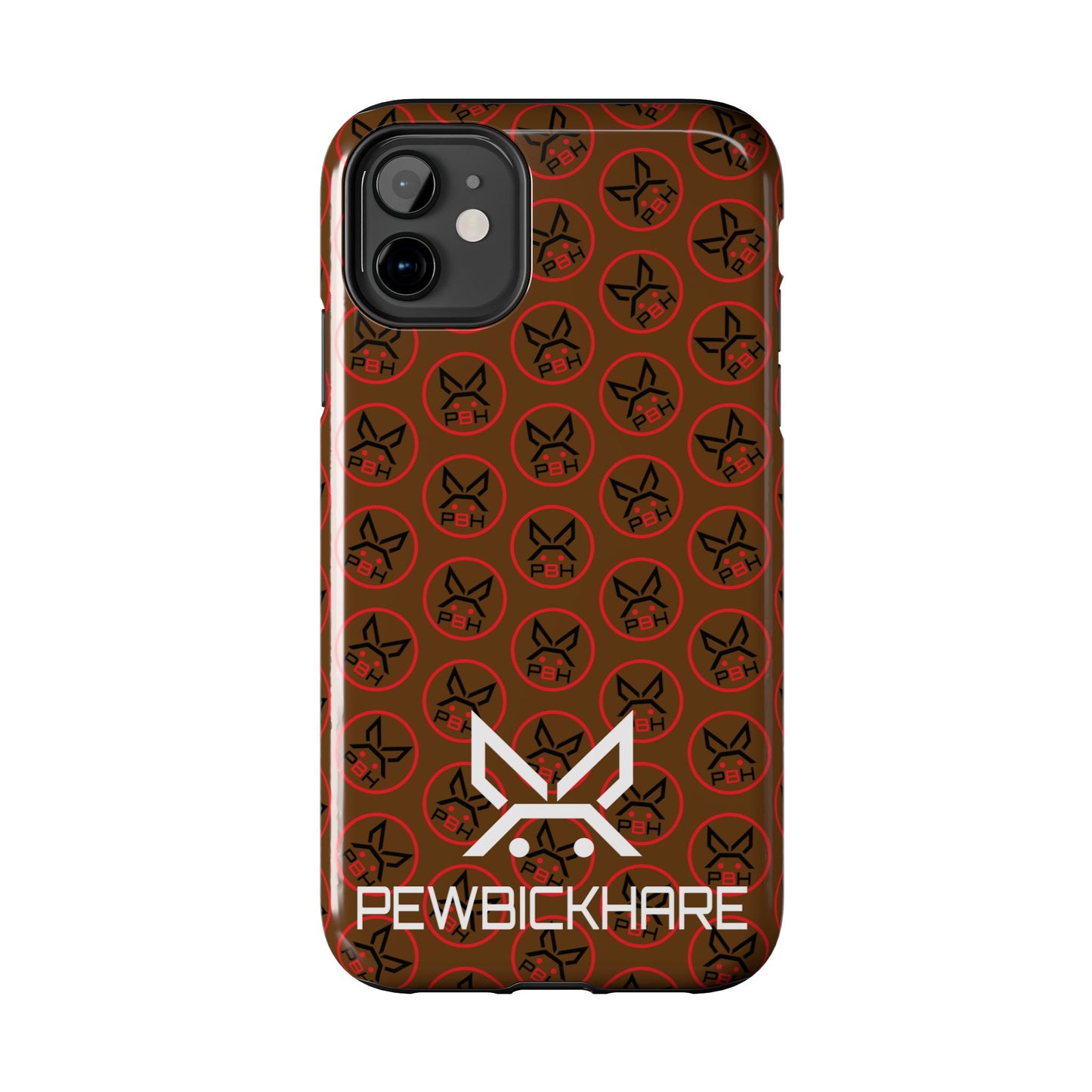 PBH Designer Phone Case - Dark Brown