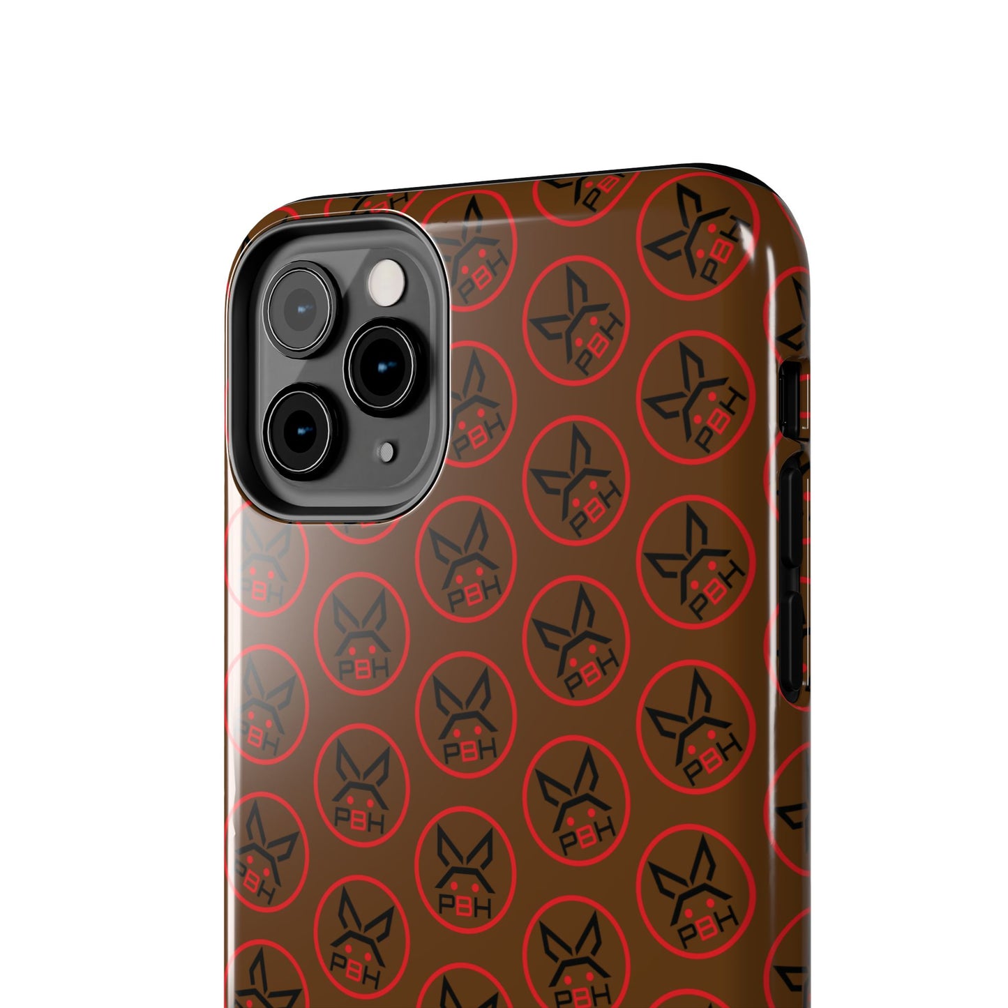 PBH Designer Phone Case - Dark Brown