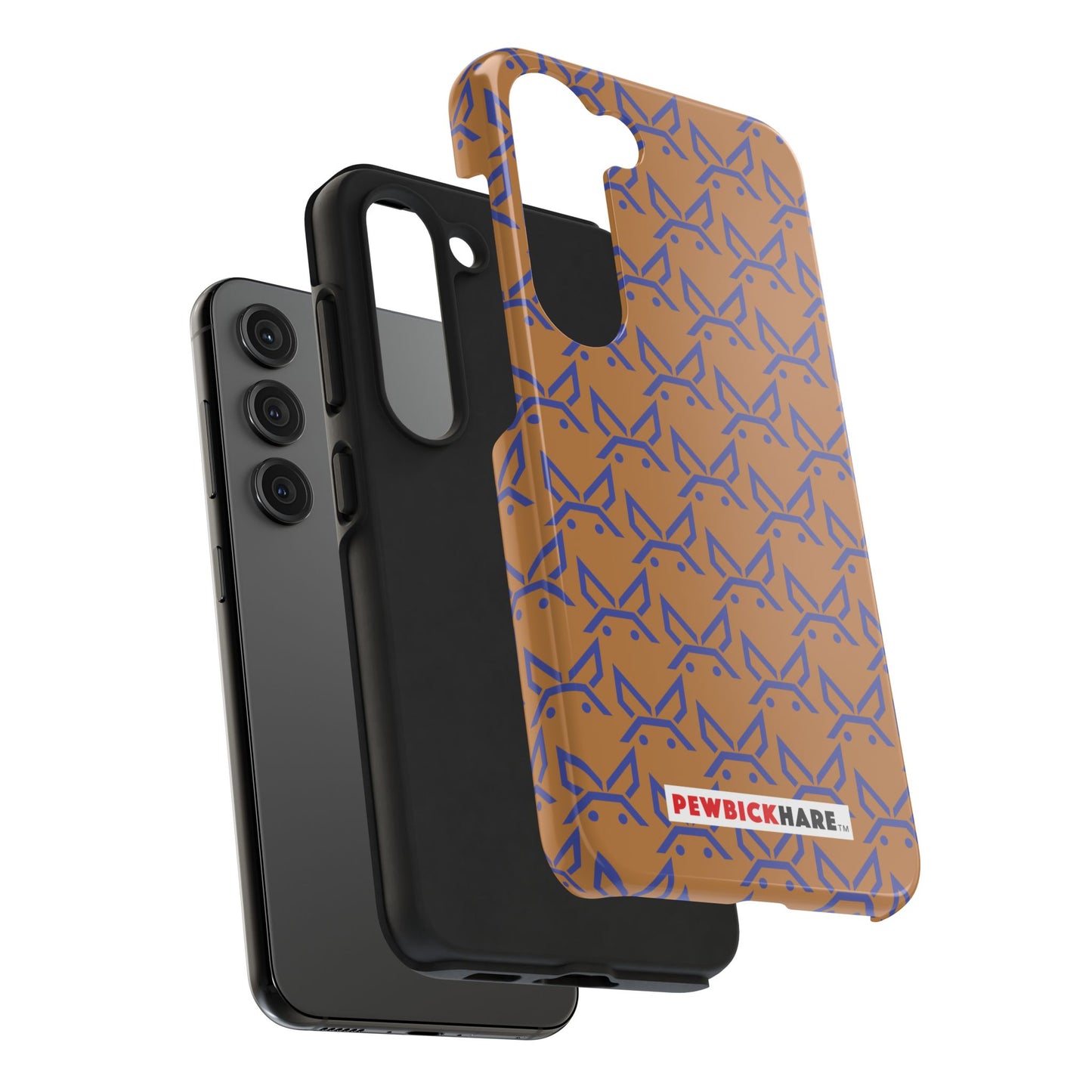 PBH Designer Phone Case - Light Brown