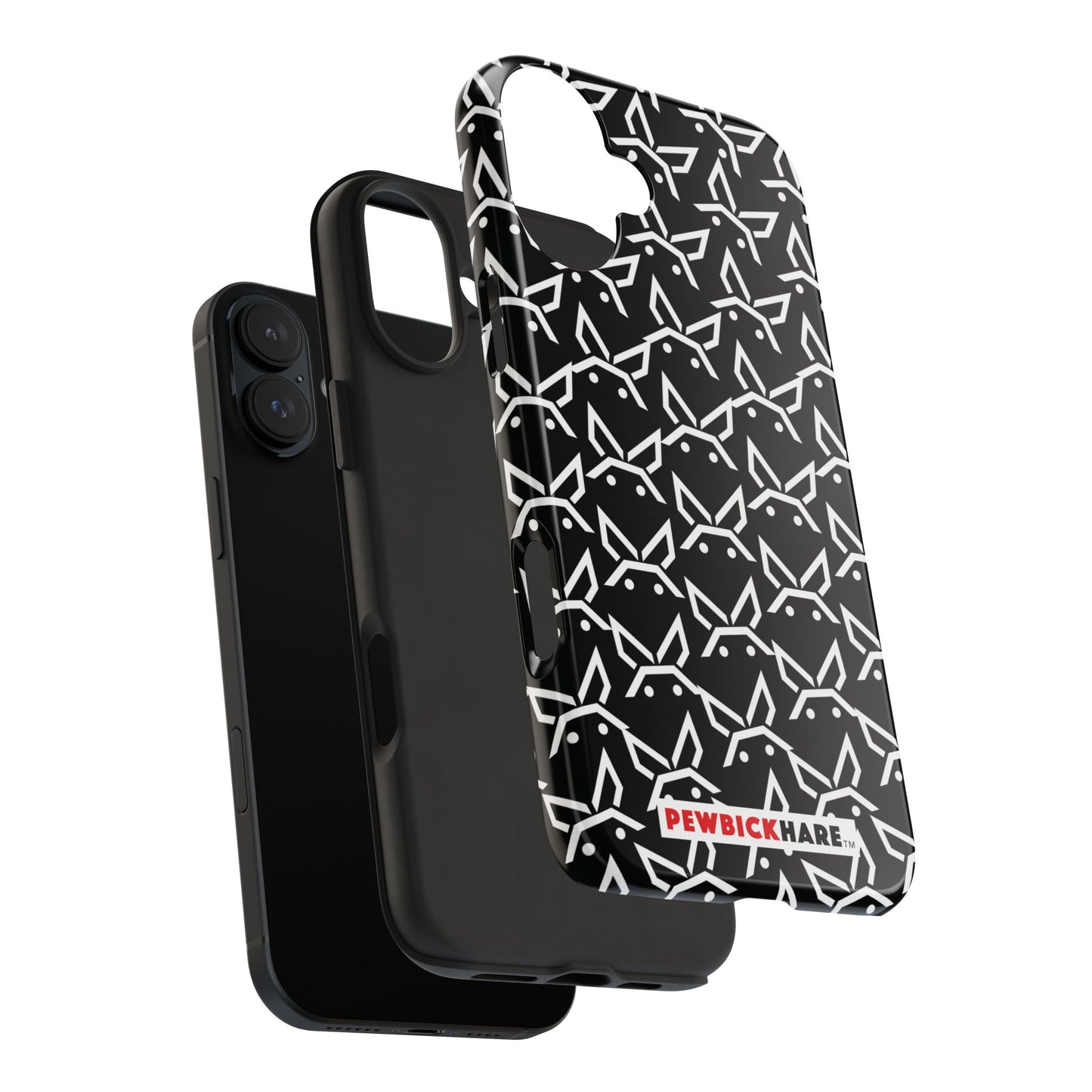 PBH Designer Phone Case - Black