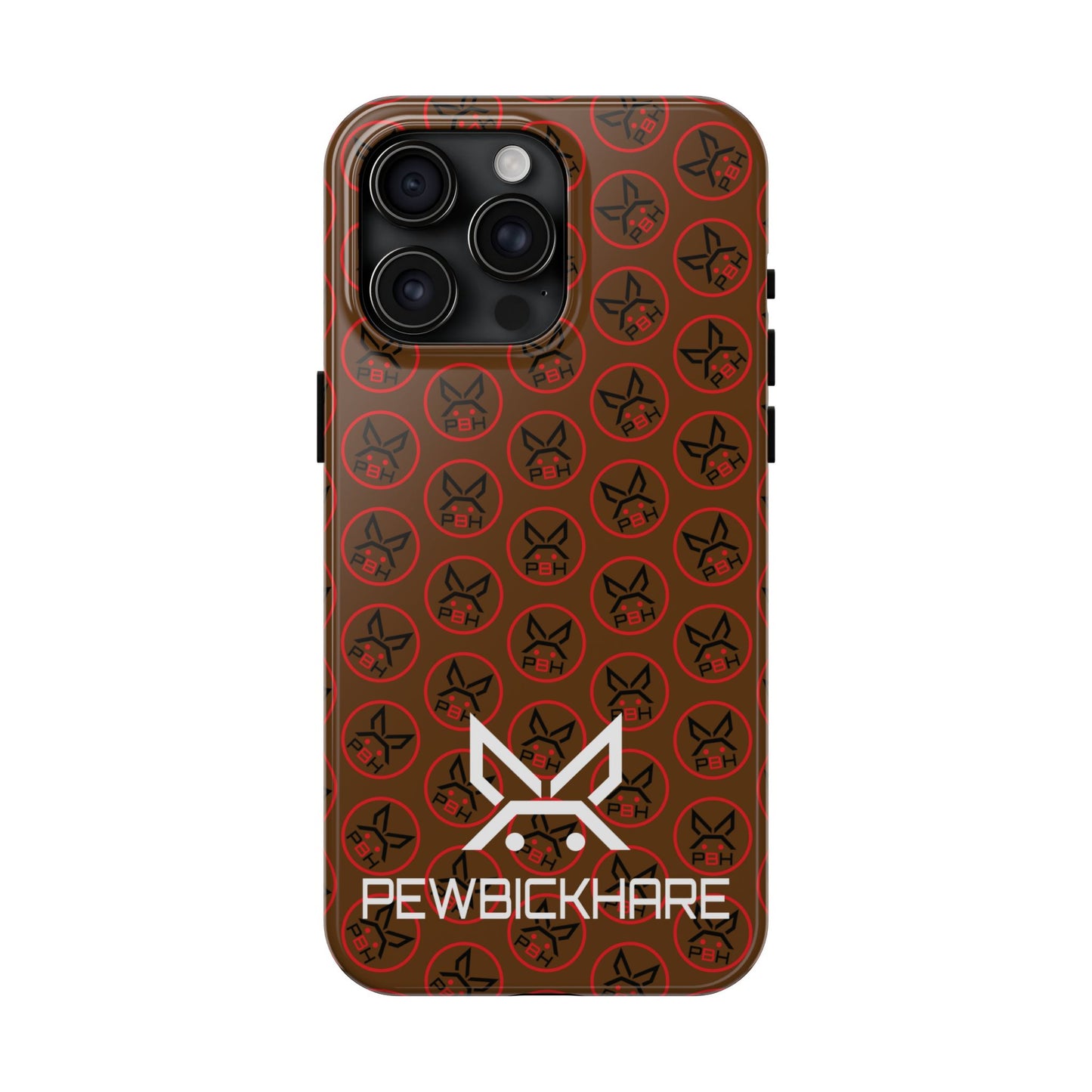 PBH Designer Phone Case - Dark Brown