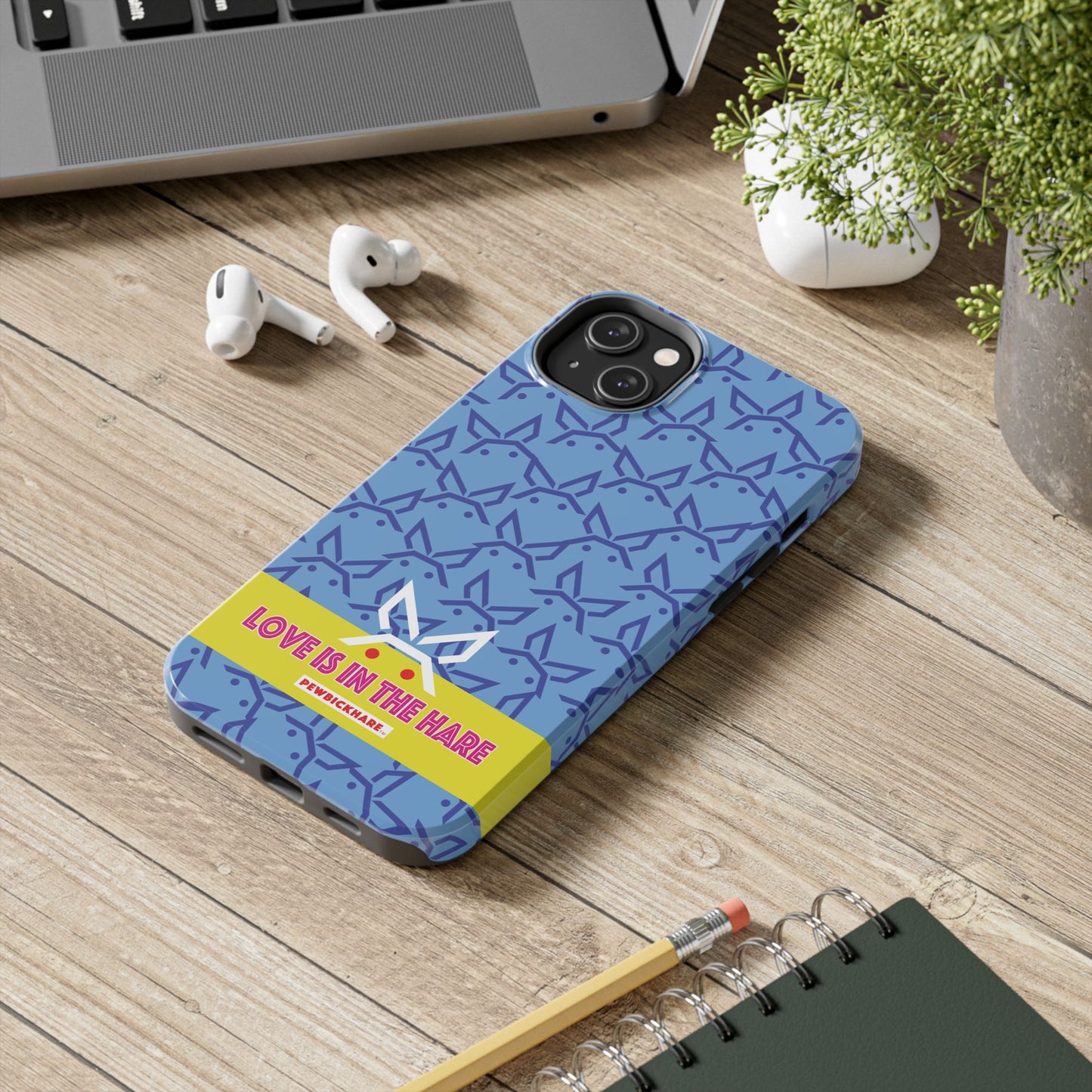 PBH Designer Phone Case - Love is in the Hare