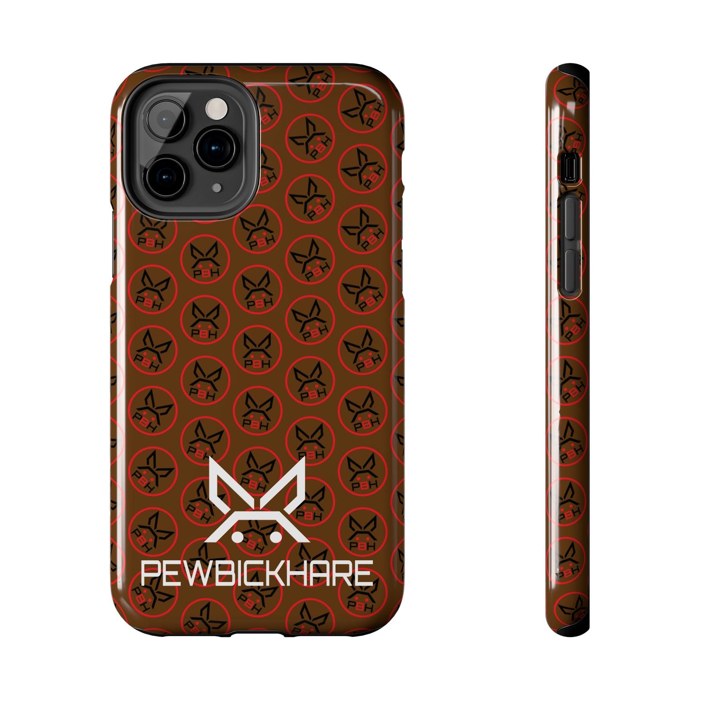 PBH Designer Phone Case - Dark Brown