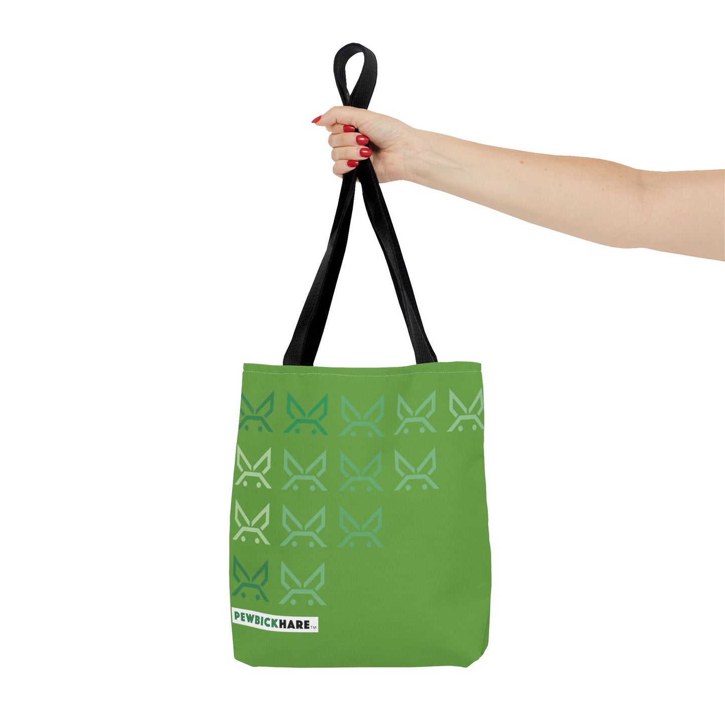 PBH 'Cascade Green on Green HARE'  Tote Bag