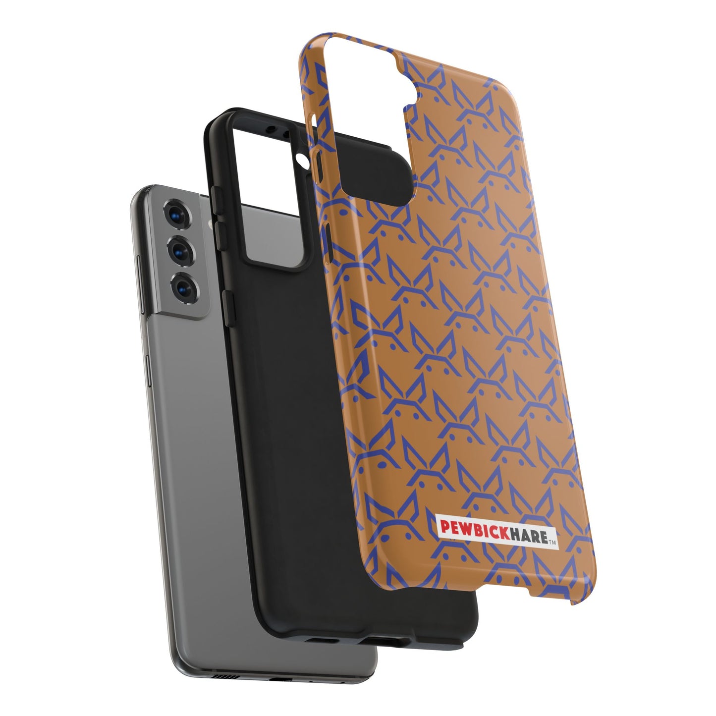 PBH Designer Phone Case - Light Brown
