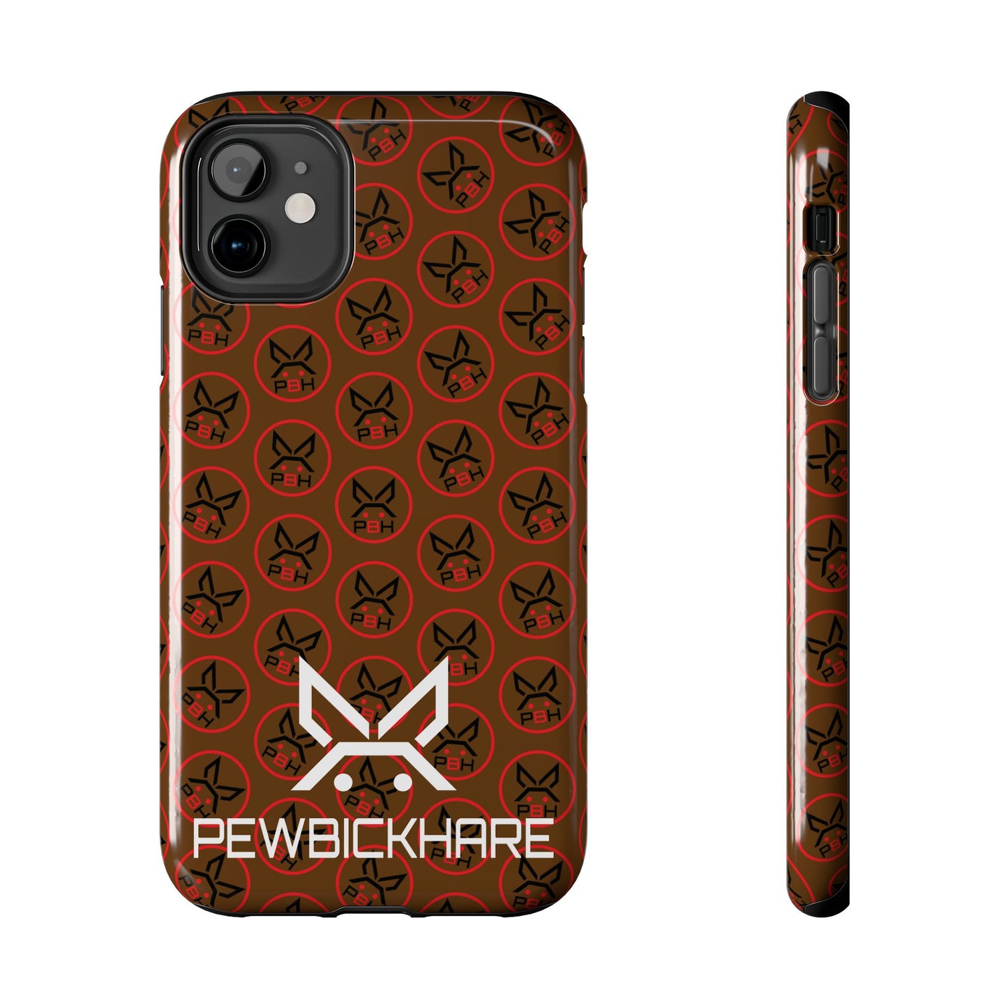 PBH Designer Phone Case - Dark Brown