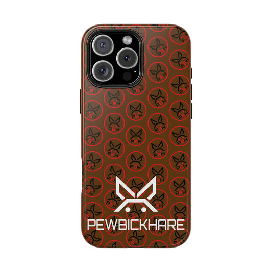 PBH Designer Phone Case - Dark Brown