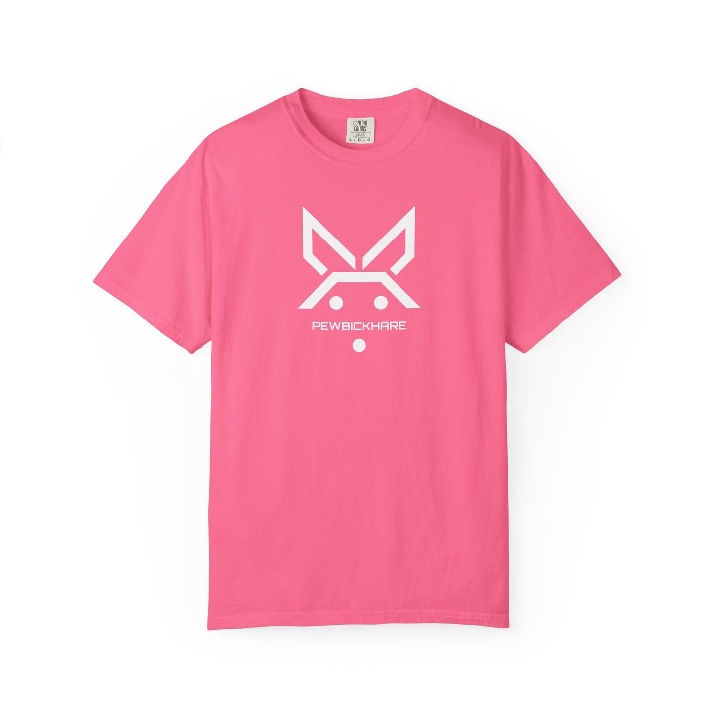 PBH "PEWBICKHARE - MAXI LOGO" - Original Unisex Garment-Dyed T-shirt (DTG Print type)