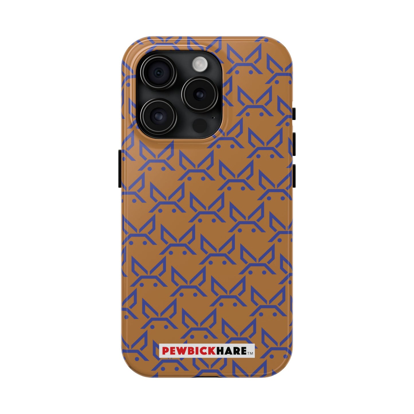 PBH Designer Phone Case - Light Brown
