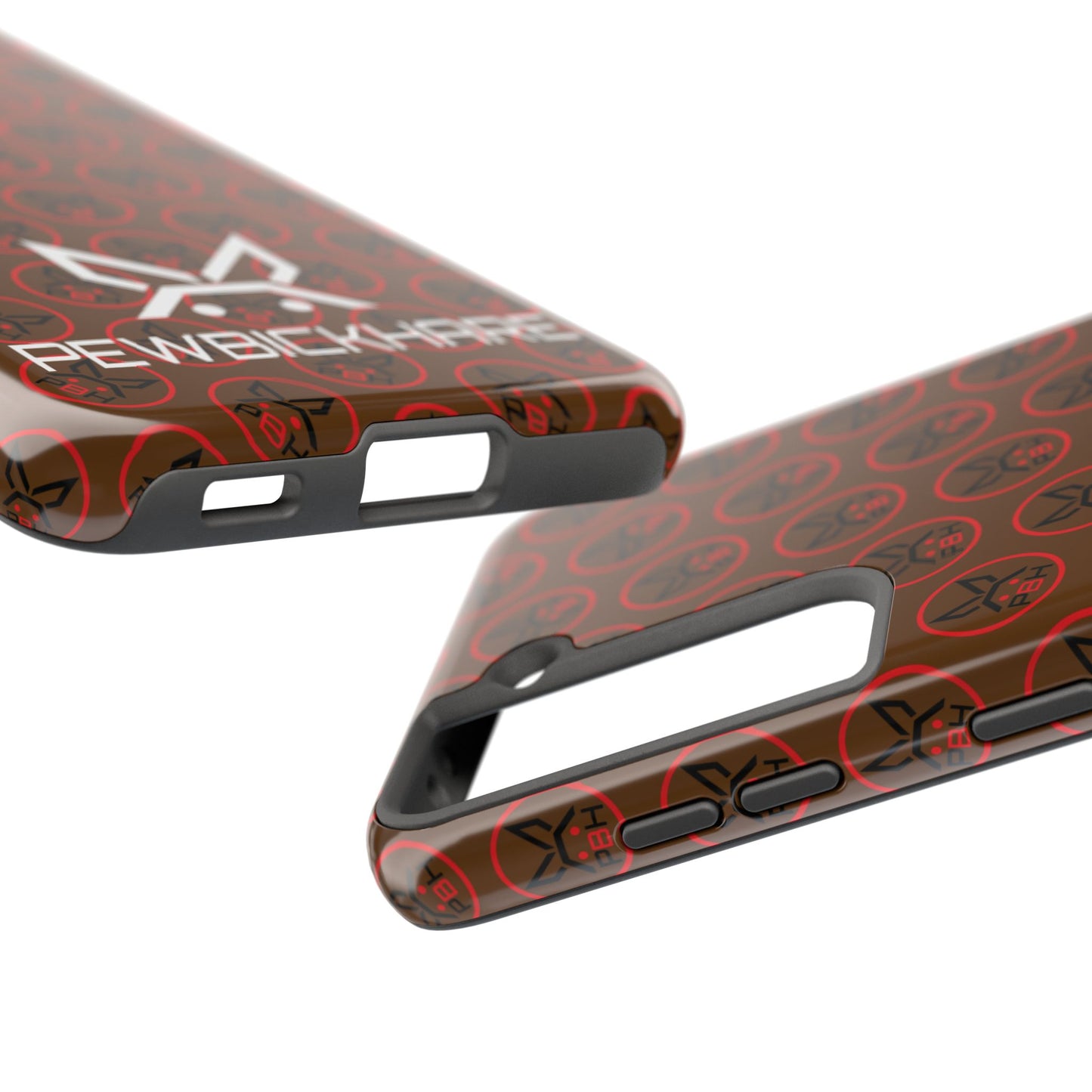 PBH Designer Phone Case - Dark Brown