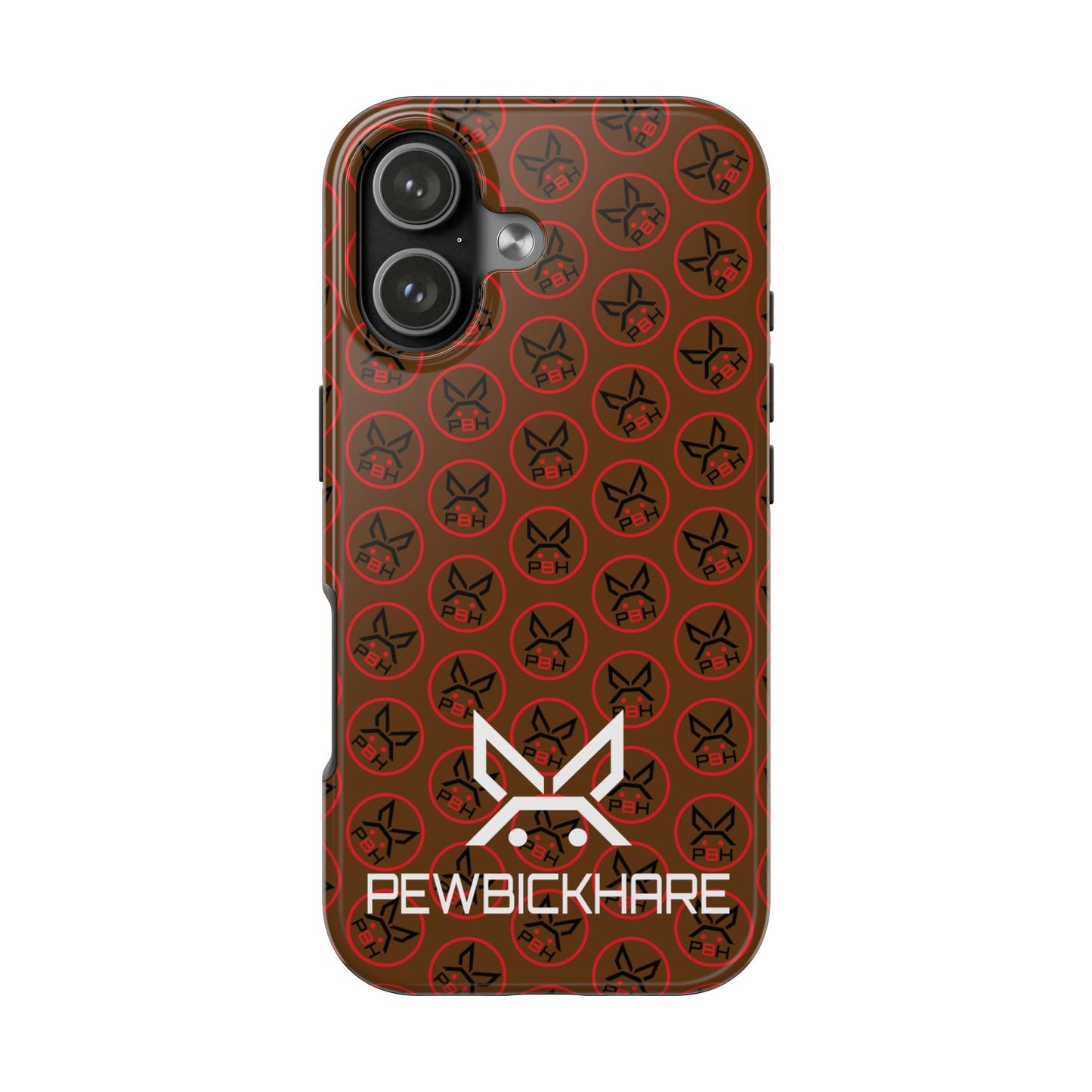 PBH Designer Phone Case - Dark Brown
