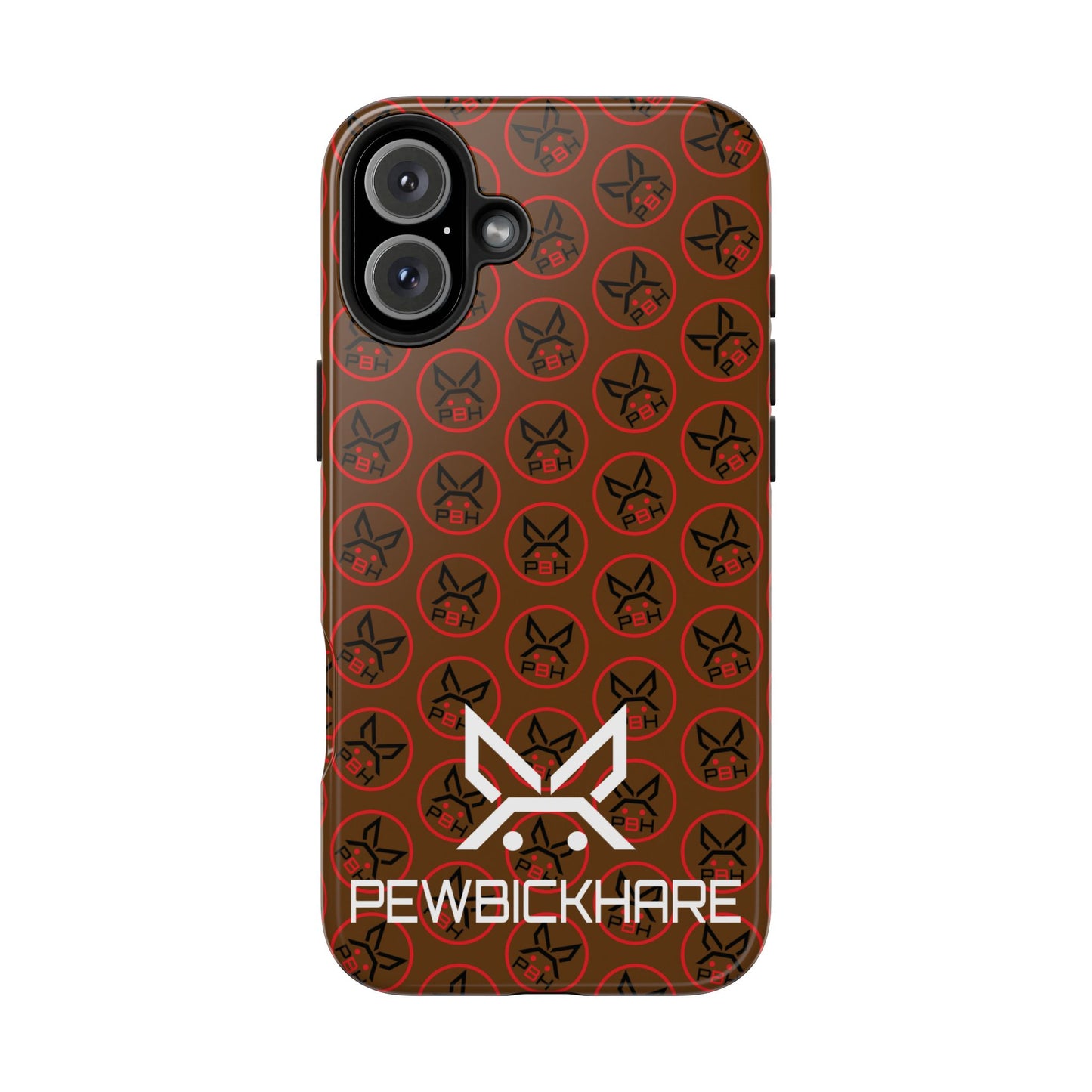 PBH Designer Phone Case - Dark Brown