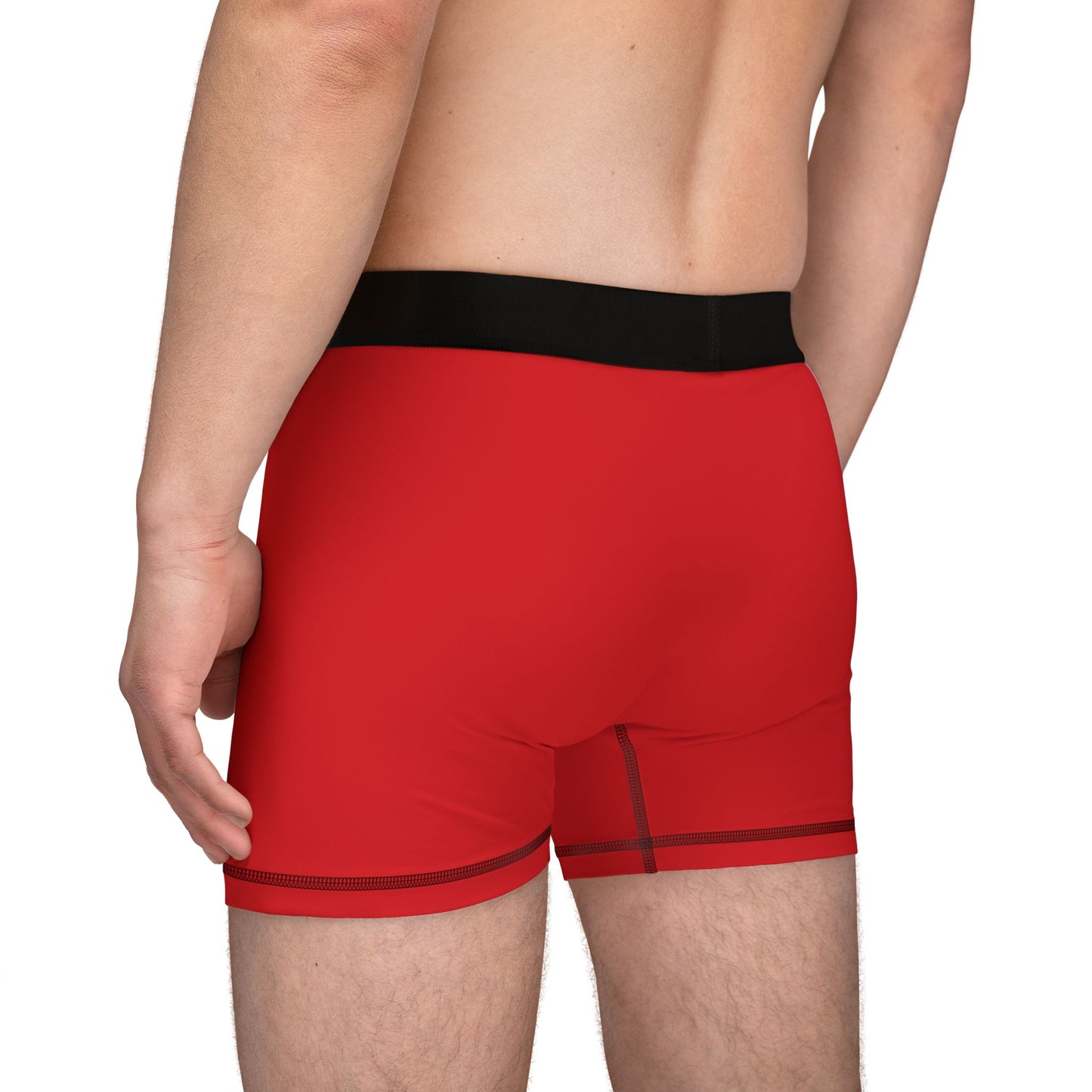 PBH "PEWBICKHARE UNDERWEAR - RED|WHITE LOGO" Men's Boxer Briefs