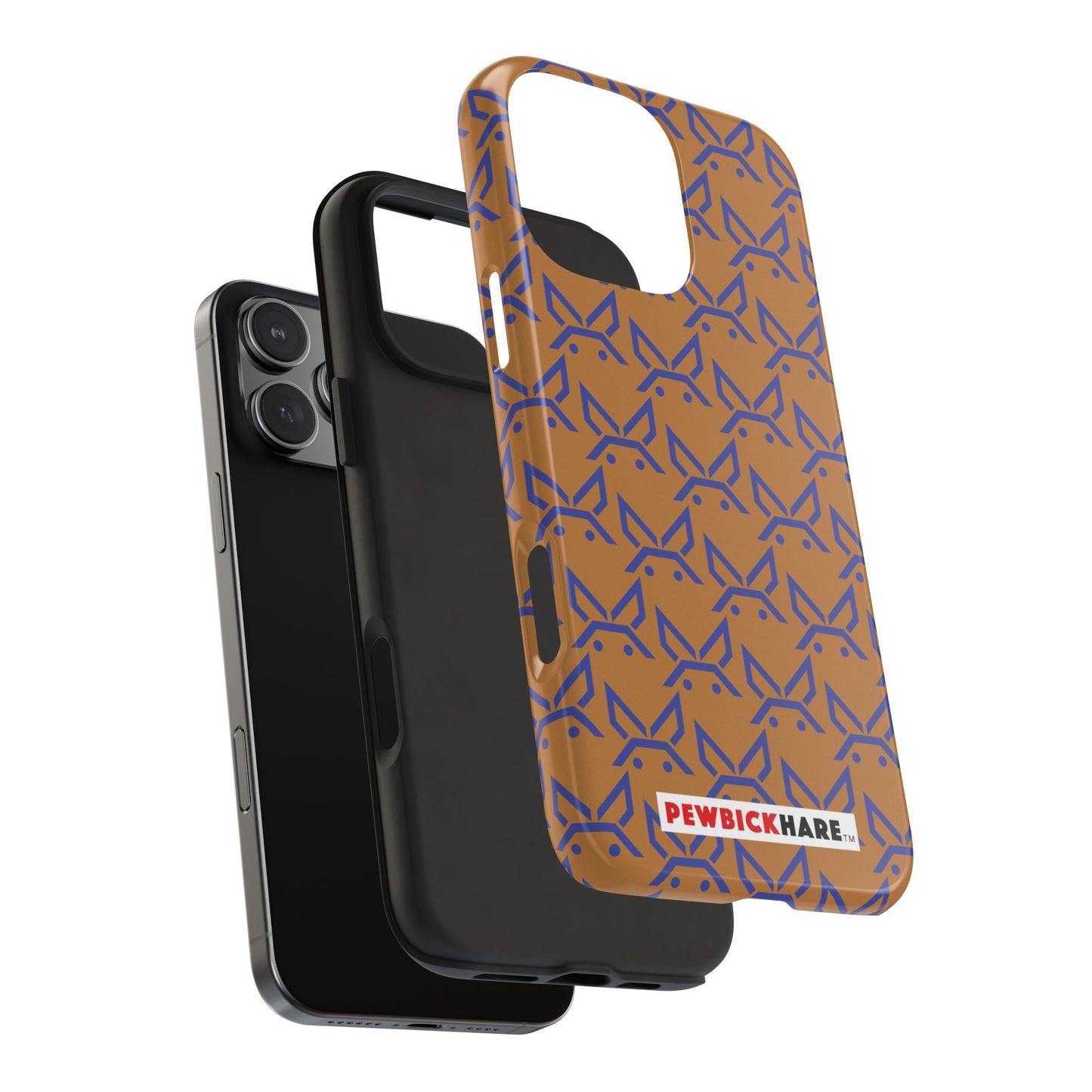 PBH Designer Phone Case - Light Brown