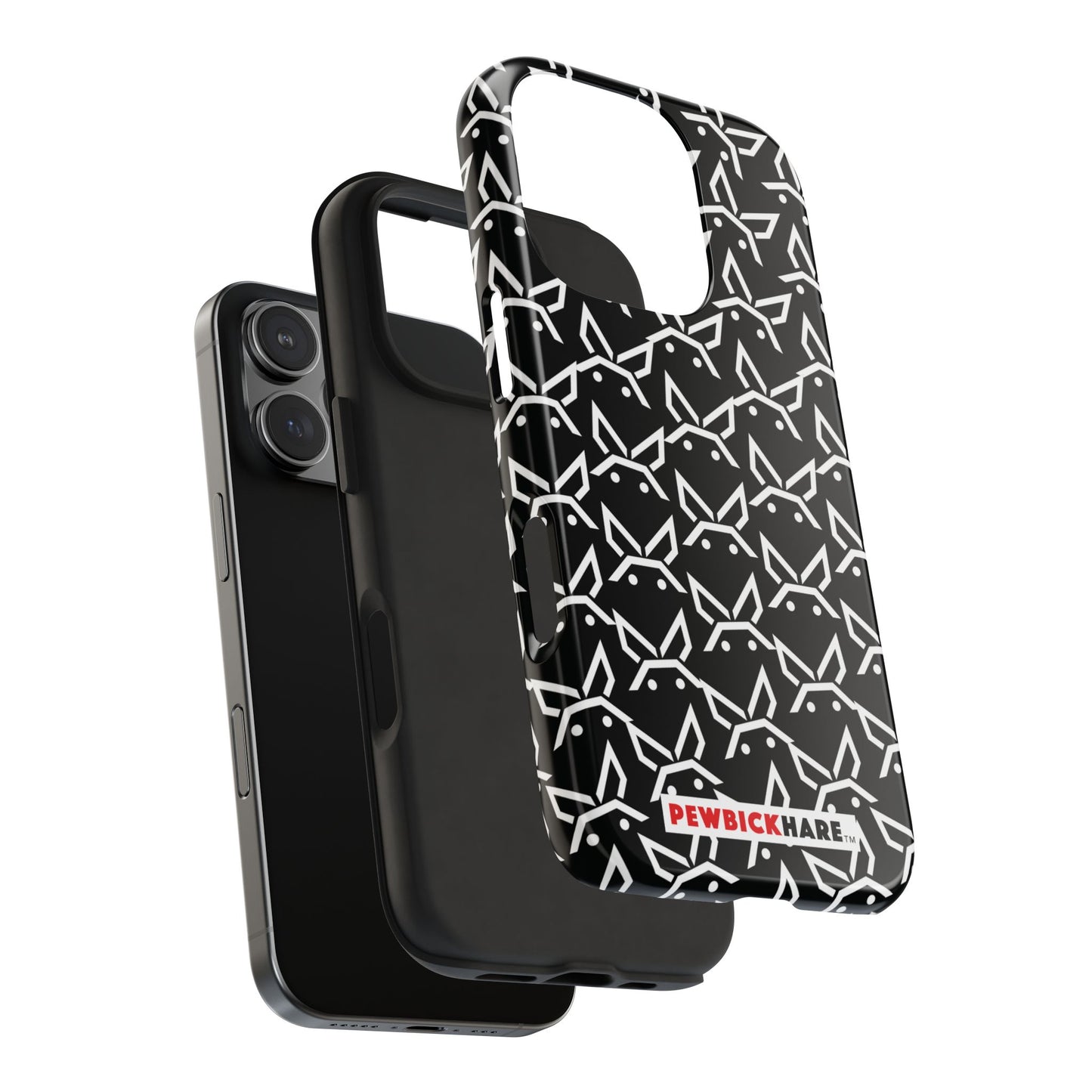PBH Designer Phone Case - Black