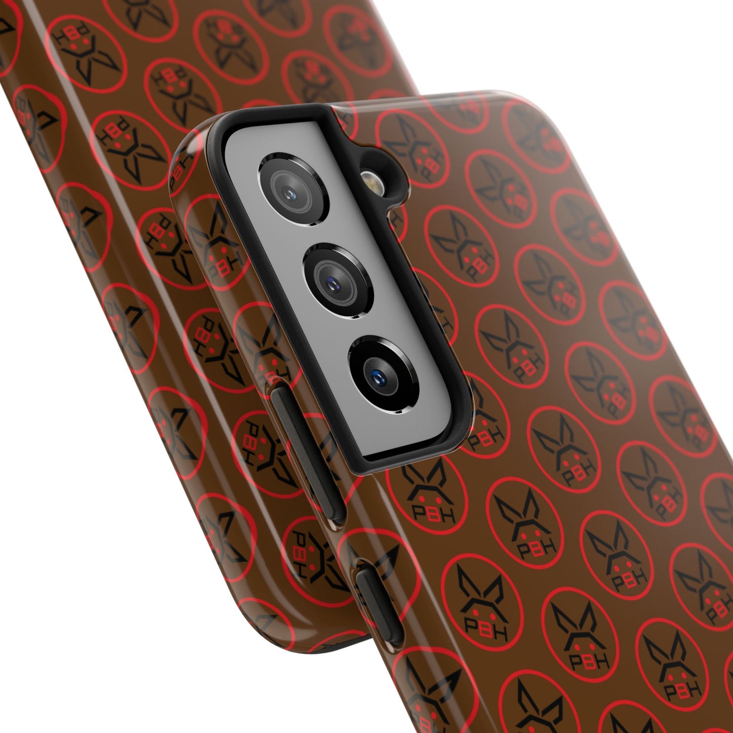 PBH Designer Phone Case - Dark Brown