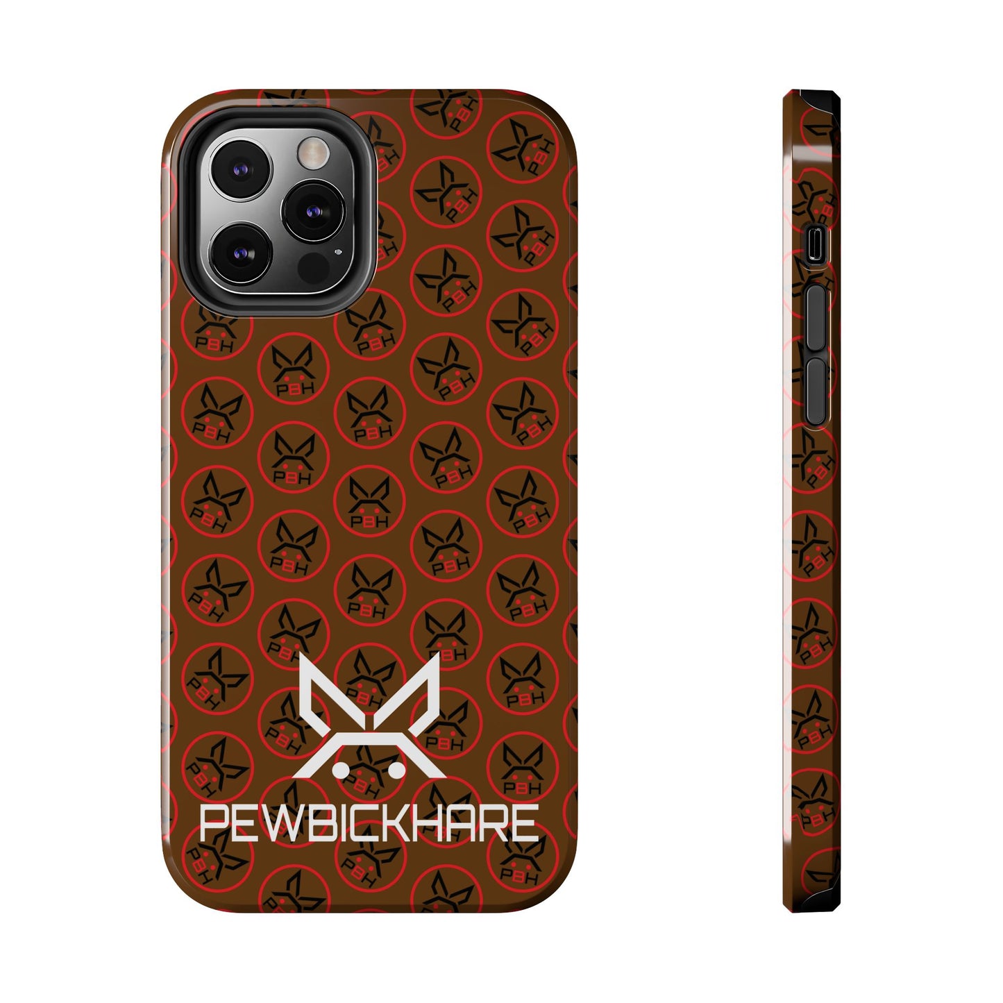 PBH Designer Phone Case - Dark Brown