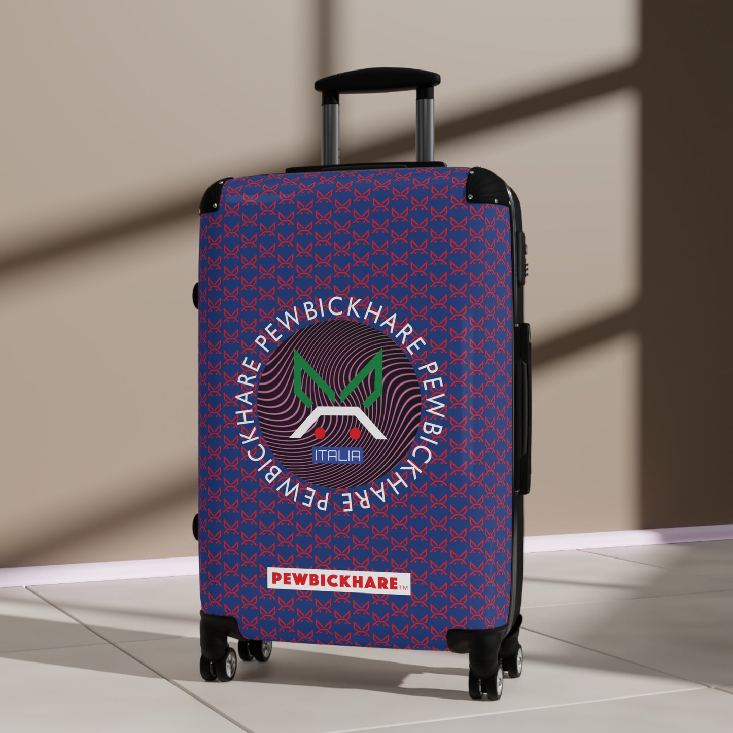 PBH - PEWBICKHARE ITALIA Design | Colorful Suitcase for Travel Lovers - BLUE
