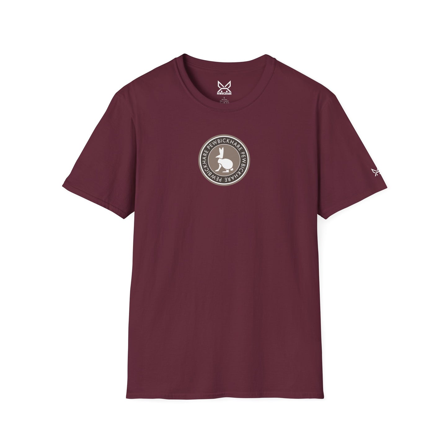 PBH "OG Logo Patch- Brown" - Unisex Cotton T-shirt