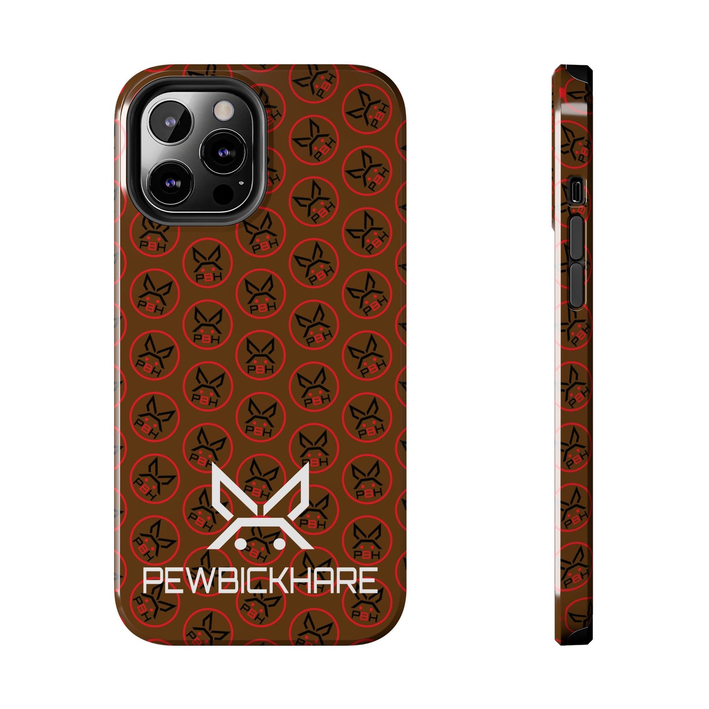PBH Designer Phone Case - Dark Brown