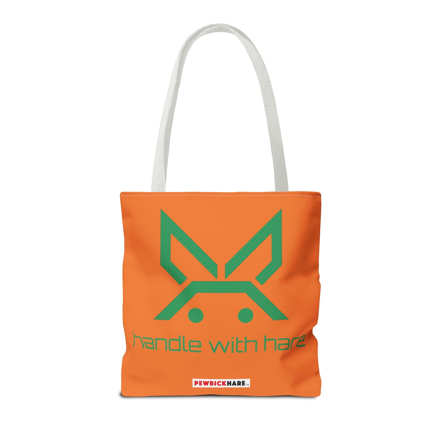 PBH 'Handle with HARE'  Orange Tote Bag