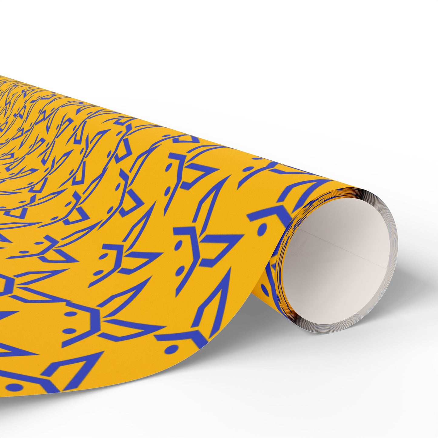 PBH: Vibrant Hare-Themed Wrapping Paper for All Occasions - YELLOW