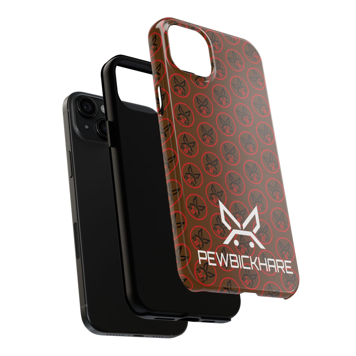 PBH Designer Phone Case - Dark Brown