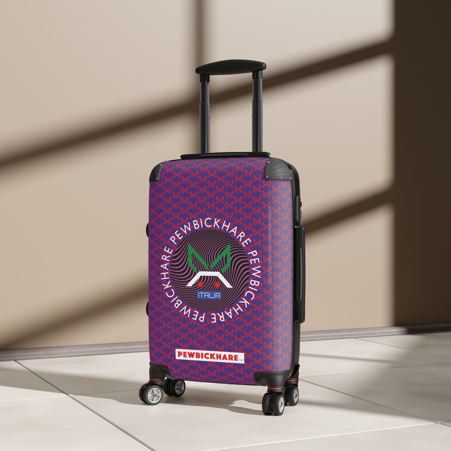 PBH - PEWBICKHARE ITALIA Design | Colorful Suitcase for Travel Lovers - PURPLE