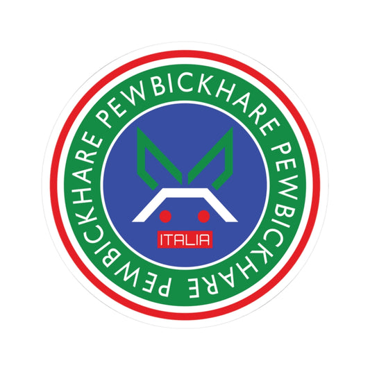PBH: 'PEWBICKHARE ITALIA - 2' Sticker
