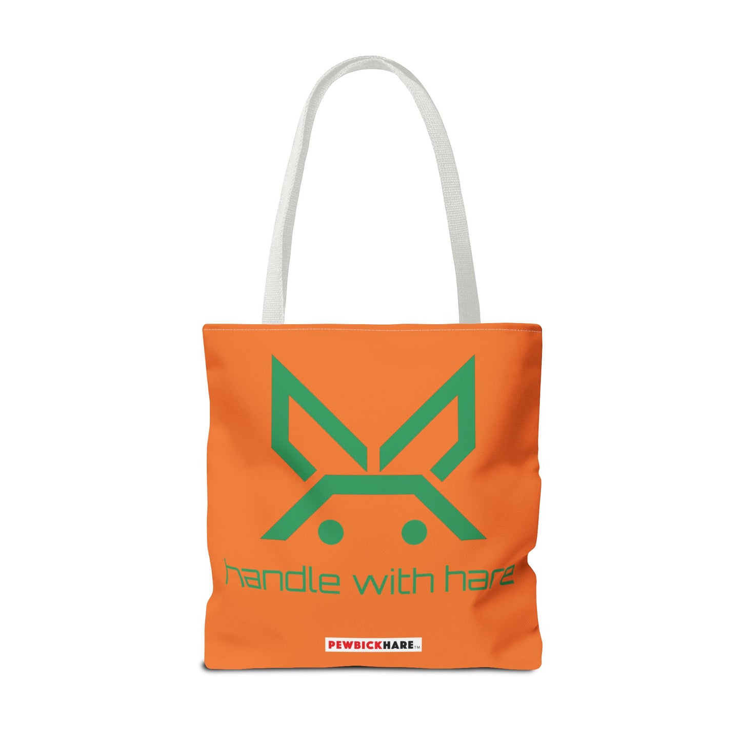 PBH 'Handle with HARE'  Orange Tote Bag