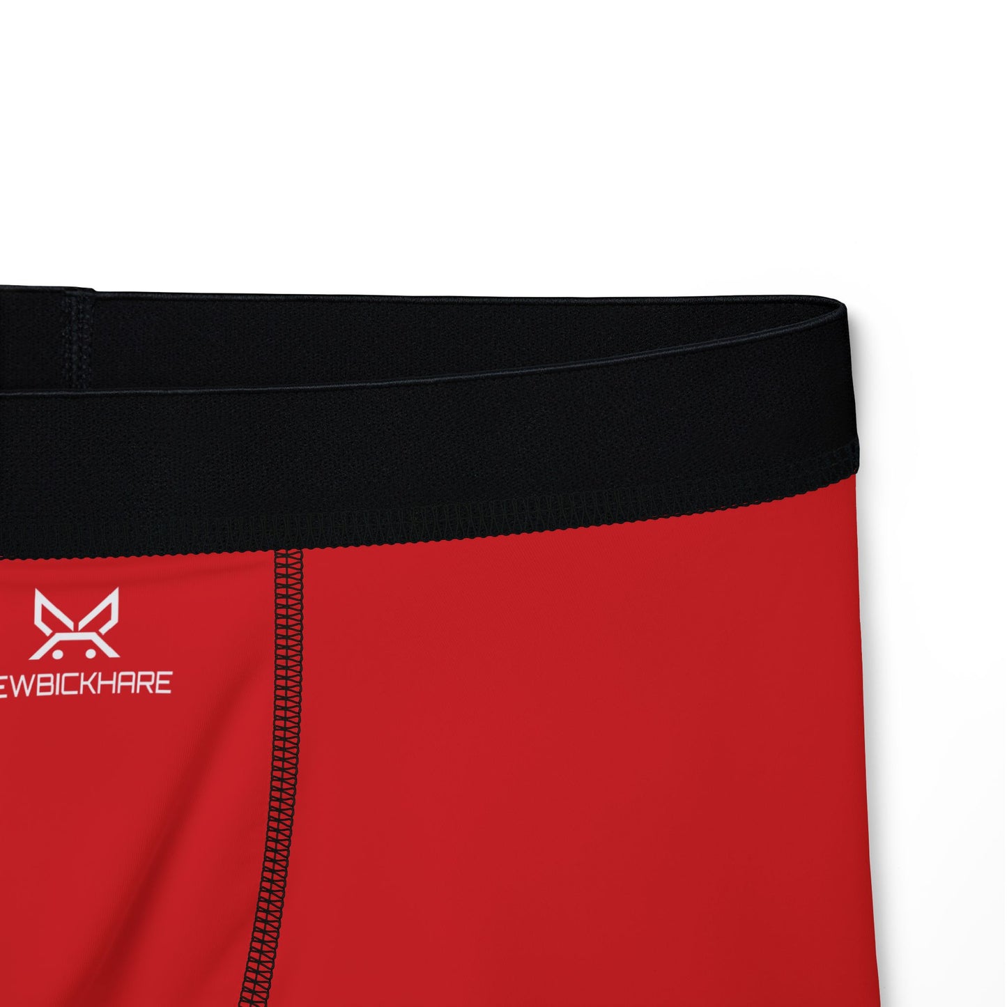 PBH "PEWBICKHARE UNDERWEAR - RED|WHITE LOGO" Men's Boxer Briefs