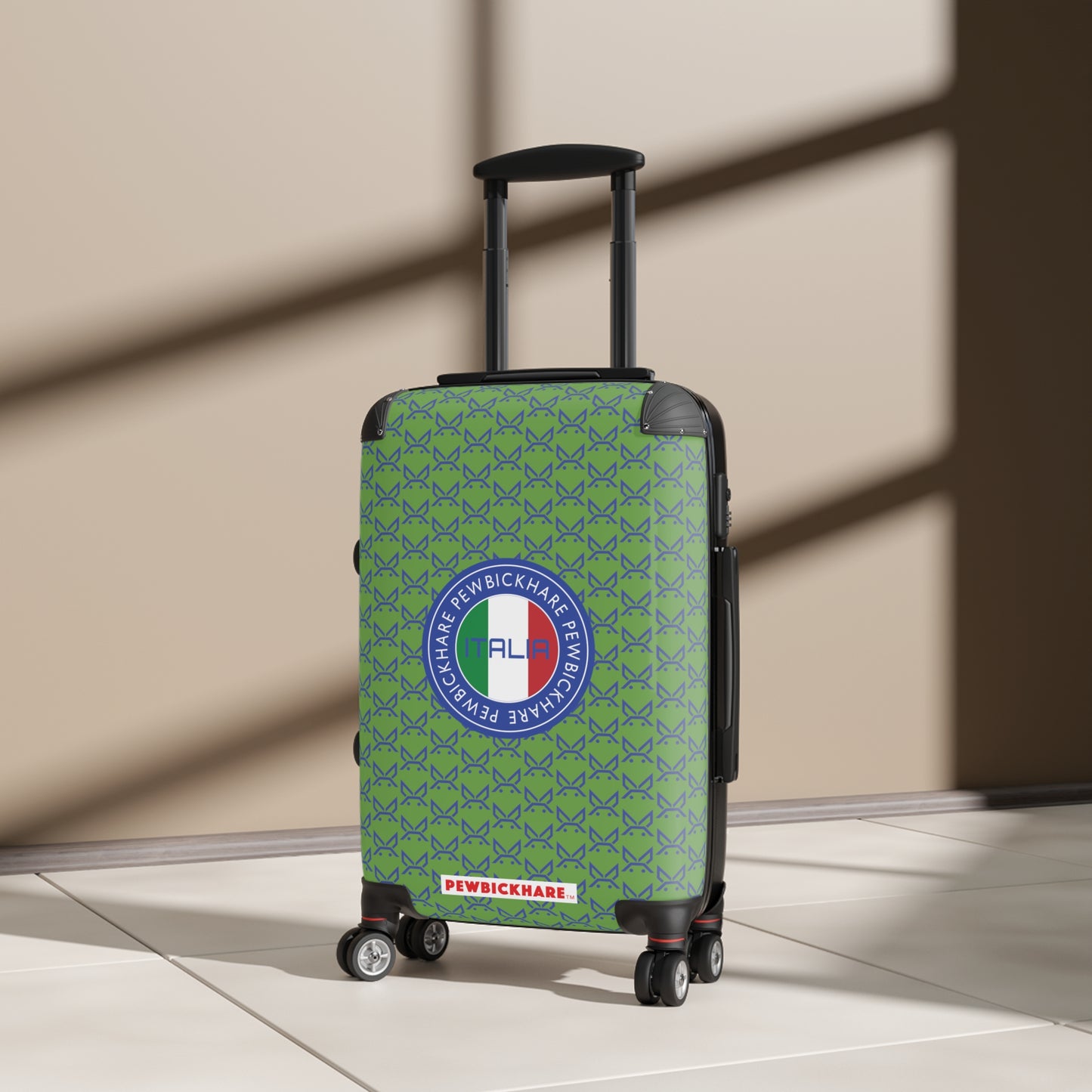 PBH - PEWBICKHARE ITALIA Design | Colorful Suitcase for Travel Lovers - Green
