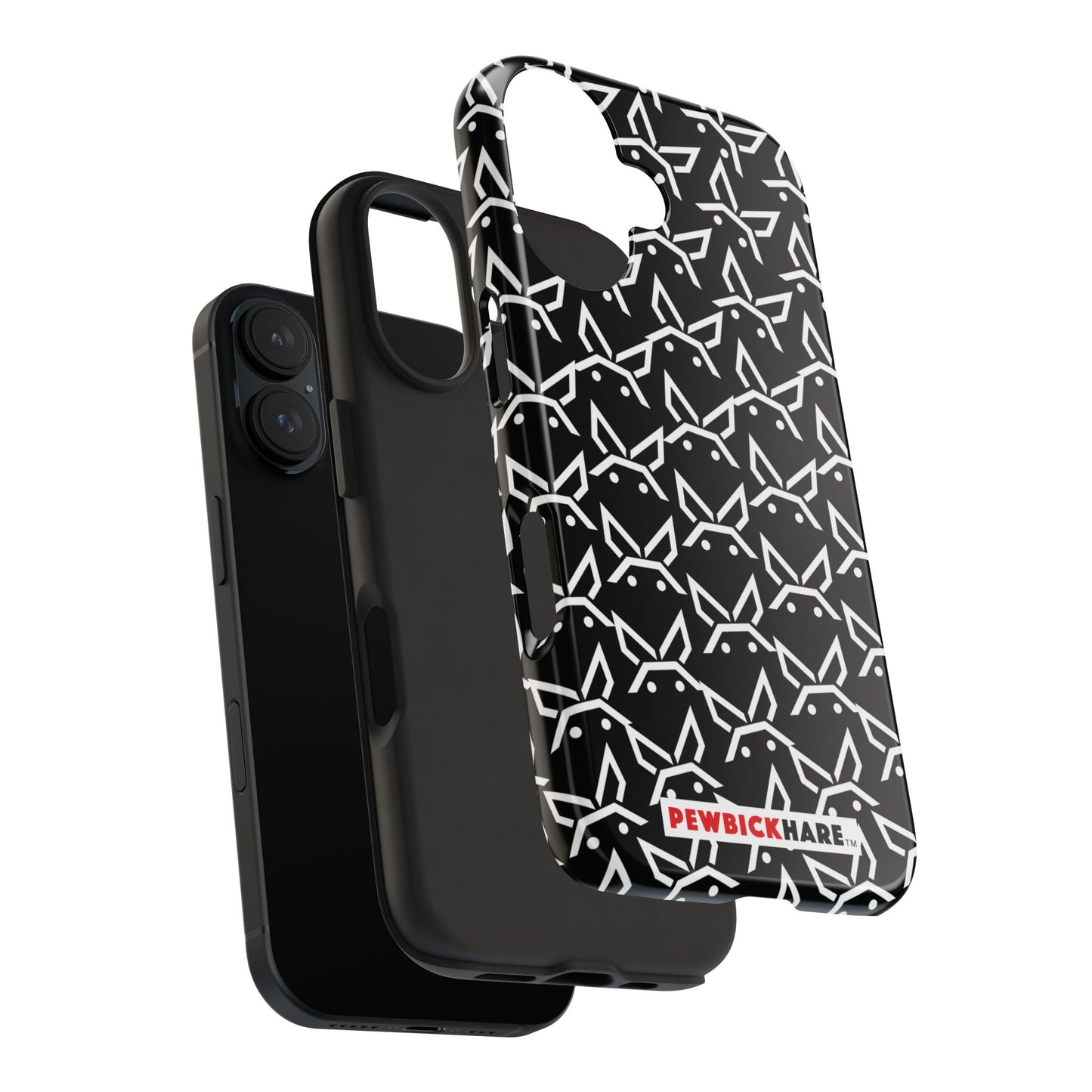 PBH Designer Phone Case - Black
