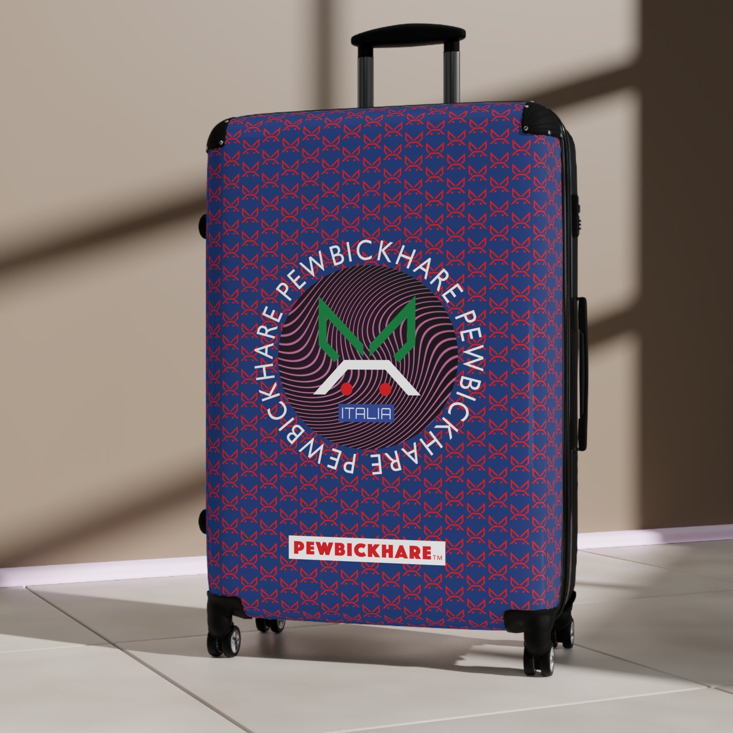 PBH - PEWBICKHARE ITALIA Design | Colorful Suitcase for Travel Lovers - BLUE