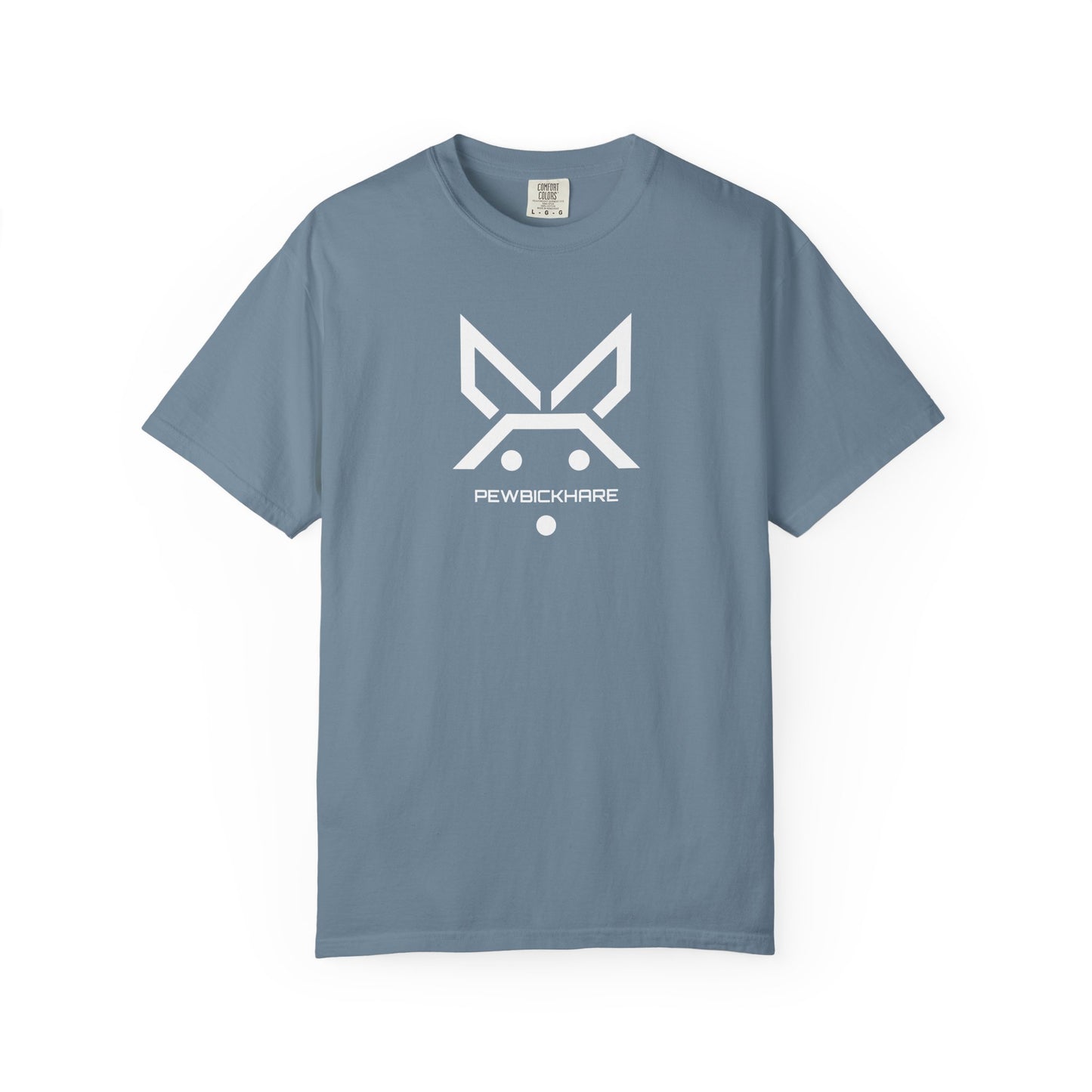 PBH "PEWBICKHARE - MAXI LOGO" - Original Unisex Garment-Dyed T-shirt (DTG Print type)