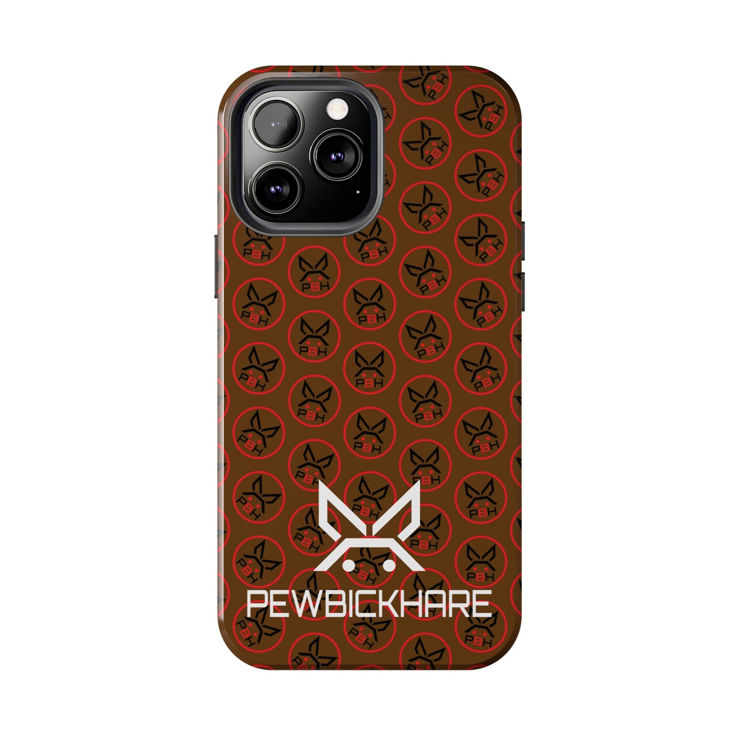 PBH Designer Phone Case - Dark Brown